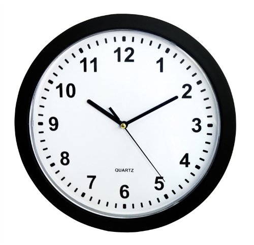 Wanduhr mit Tresor Geheimversteck Wall Clock Uhr mit Safe von Black Leaf