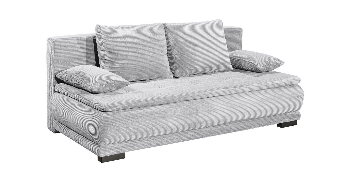 Black Red White Schlafsofa Liegefläche 162x207cm, dove - 208x93x108 (BxHxT) von Black Red White