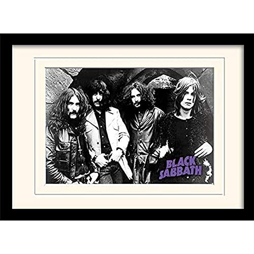 Black Sabbath Memorabilia, MDF, Mehrfarbig, 30 x 40cm von iPosters