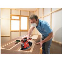 4-in-1 Autoselect Multischleifer mit Kabel - 220 w - Umkehrbarer spitzer und exzentrischer Schleifteller - 17 Schleifmittel (KA280K-QS) von Black & Decker