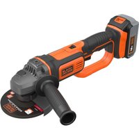 Black&decker - black+decker BCG720M1 Akku Winkelschleifer 18V ø 125 mm 1x 4,0 Ah Akku Softbag von Black&Decker