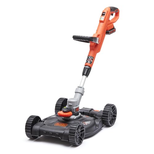 BLACK+DECKER 18V 3-in-1 Akku-Kantenschneider, Mäher und Trimmer, STC1820CM-QW BLACK+DECKER 18V 3-in-1 Akku-Kantenschneider, Mäher und Trimmer, STC1820CM-QW von BLACK+DECKER