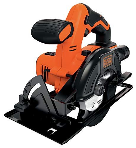 Black+Decker BDCCS18E1-QW Kreissäge, kabellos, 140 mm-18 V-1,5 Ah, 1 Akku, in Aufbewahrungstasche von Black+Decker