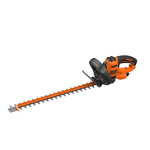 Black+Decker + Decker Elektro-Heckenschere (500W, 55 cm Schwertlänge, 22 mm Schnittstärke, Bügel-Zweithandgriff und transparentem Handschutz, für große Hecken) BEHTS401-QS Multicolor Black+Decker + Decker Elektro-Heckenschere (500W, 55 cm Schwertlänge, 22 mm Schnittstärke, Bügel-Zweithandgriff und transparentem Handschutz, für große Hecken) BEHTS401-QS Multicolor von BLACK+DECKER