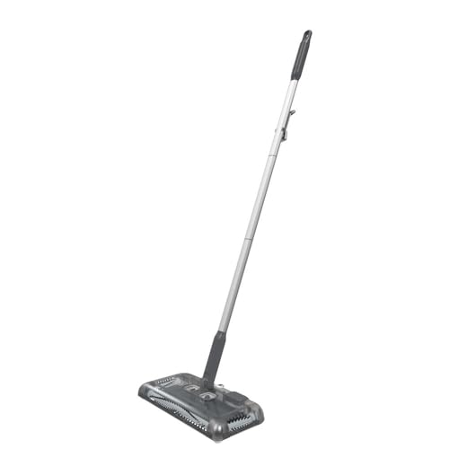 BLACK+DECKER 7.2V, 1.5Ah Lithium Akku-Kehrbesen Bodenwischer Kehrmaschine Akku Staubsauger (Laufzeit 60 min, für kurzflorigen Teppiche und Hartböden, kabellos, beutelos, aufladbar) PSA215B von BLACK+DECKER