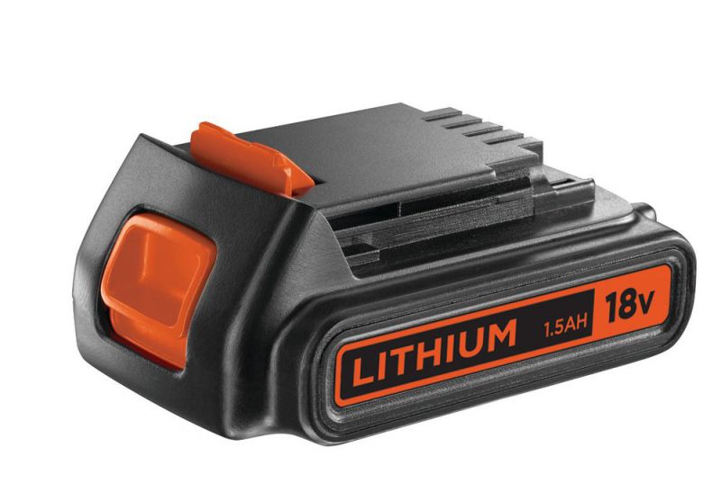 Black + Decker 18 V / 1,5 Ah Lithium-Ionen Akku (F5) - BL1518-XJ von Black & Decker