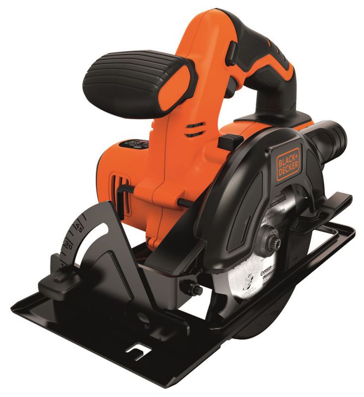 Black + Decker 18V Akku-Handkreissäge, 1,5Ah, 400mA Ladegerät - BDCCS18-QW von Black & Decker