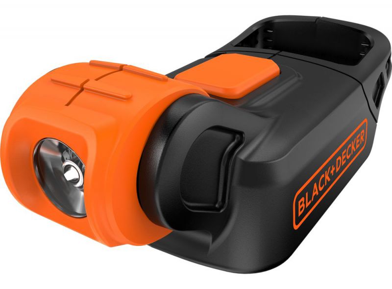 Black + Decker 18V Akku-Lampe, Lieferumfang ohne Akku und Ladegerät - BDCCF18N-XJ von Black & Decker