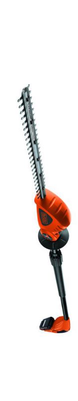 Black + Decker 18V Akku-Stab-Heckenschere, 2,0Ah Li-Ion, 43cm Messer, 12mm Schnittstärke - GTC1843L20-QW von Black & Decker