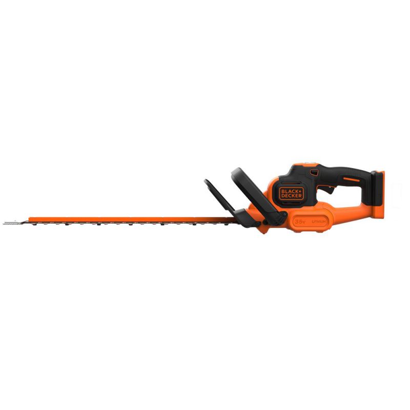 Black + Decker 36V 55cm 22mm Akku-Heckenschere, ohne Akku, Sägespitze - BCHTS36B-XJ von Black & Decker