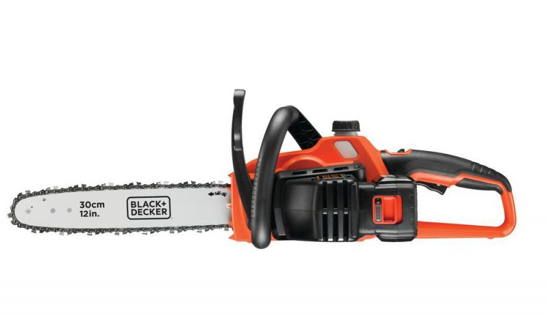 Black + Decker 36V Akku-Kettensäge, 1 x 2,5 Ah Akku, 30cm Schwertlänge - GKC3630L25-QW von Black & Decker