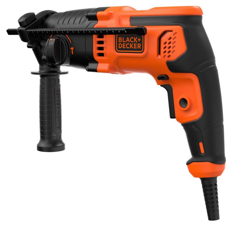 Black + Decker 650W 1,4J SDS-plus Kombihammer mit Koffer - BEHS01K-QS von Black & Decker