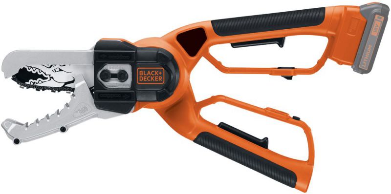 Black + Decker Akku-Astschere Alligator, 18V ohne Akku - GKC1000LB-XJ von Black & Decker