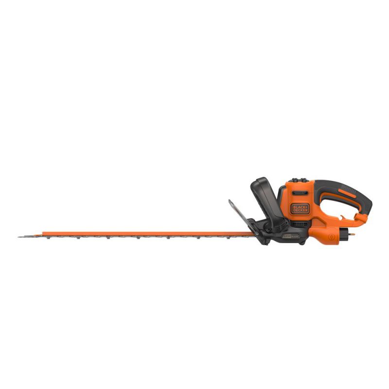 Black + Decker Elektro-Heckenschere, 550W, 60cm, 25mm, Sägeblattspitze - BEHTS451-QS von Black & Decker