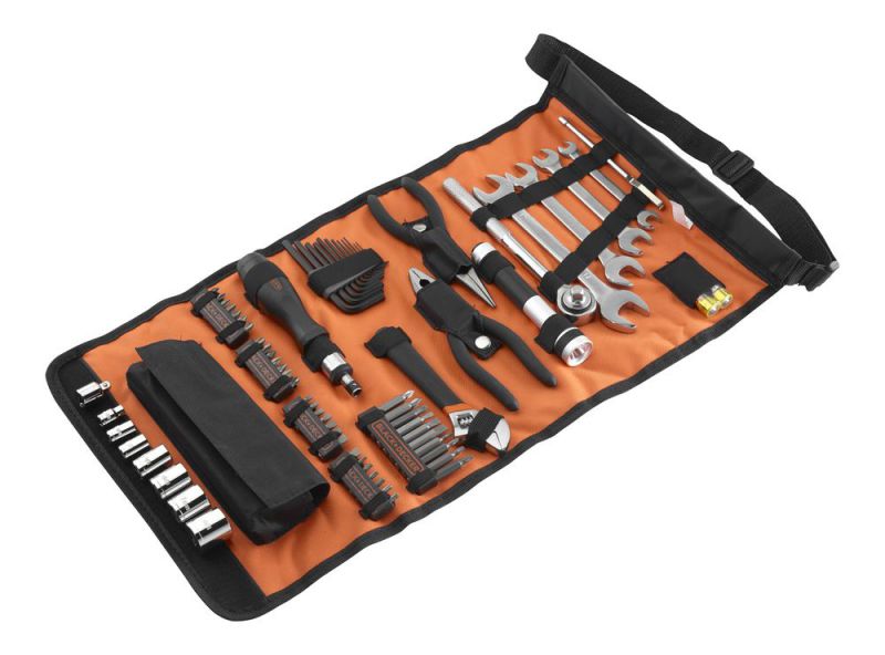 Black + Decker Mechaniker-Set 71-tlg. in Rolltasche - A7144-XJ von Black & Decker