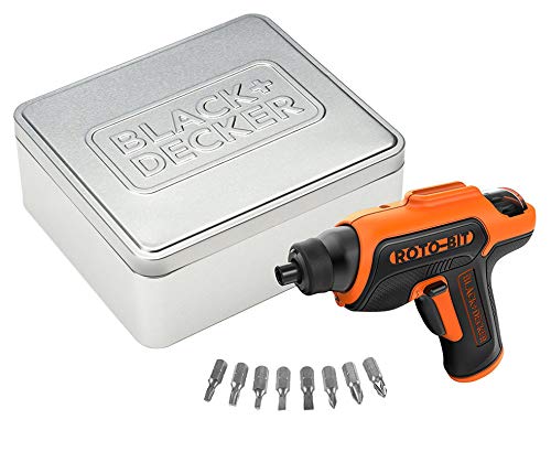 Black+Decker Black & Decker CS36BST-QW 3.6V 1.5 Ah Şarjlı Tornavida, Schwarz, Orange von Black+Decker