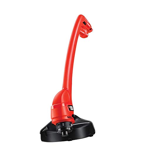Black+Decker E-Rasentrimmer (250 Watt) GL250, Rot von BLACK+DECKER