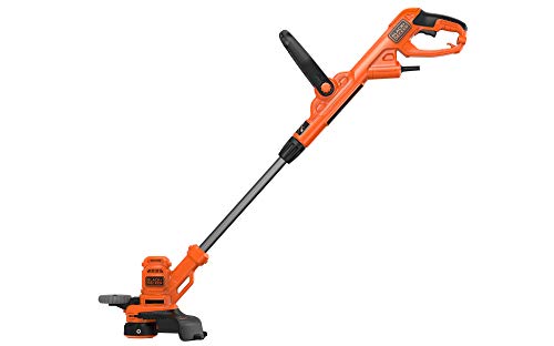 Black + Decker Elektro-Rasentrimmer-/kantenschneider BESTA530 (550W, 30 cm Schnittbreite, E-Drive, AFS automatische Fadenverlängerung, werkzeuglos umstellen von Trimmen auf Kantenschneiden) von Black+Decker