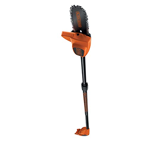 Black+Decker 18V Akku-Hochentaster (für Reichweite bis 4m, geeignet für schwer erreichbare Äste, schnelle Höhenanpassung, Schnittstärke, 17 cm, Schwertlänge 20 cm, ohne Akku und Ladegerät) GPC1820LB Black+Decker 18V Akku-Hochentaster (für Reichweite bis 4m, geeignet für schwer erreichbare Äste, schnelle Höhenanpassung, Schnittstärke, 17 cm, Schwertlänge 20 cm, ohne Akku und Ladegerät) GPC1820LB von BLACK+DECKER