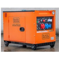 Black&decker - black+decker BXGND7900E Diesel Stromaggregat full power 8 kva 400V/230V von Black & Decker