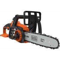 25cm Akku-Kettensäge Lithium 18V - Werkzeugloser Kettenspanner (ohne Akku) black+decker GKC1825LB-XJ von Black & Decker