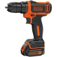 Black&decker - Kompakter bohrer/schrauber 10,8v lithium-batterie bdcdd12k-qw von Black & Decker