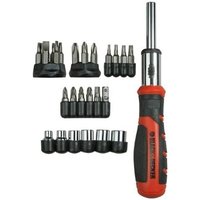 E3/84458 S.Of. Juego Multipuntas Con Carraca 29 Piezas Bdht0-62130 Black+Decker von Black & Decker