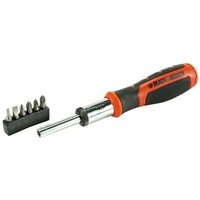 Black&decker - S.of. Multi-Bit-Set mit Ratsche +6 Bits bdht0-62129 black+decker von Black & Decker