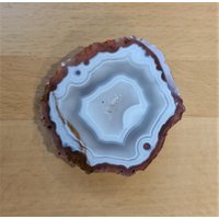 Halbe Achatmandel, Achat Aus Ahouli Marokko, 121 Gramm von BlackForestRockShop