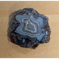 Halbe Achatmandel, Achat Aus Ahouli Marokko 226 Gramm von BlackForestRockShop