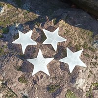 Selenit Sterne, 8-9 cm von BlackForestRockShop