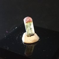Turmalinkristall Mehrfarbig 1.75Ct, Sahatany Valley Mt. Ibity Region Madagaskar, 11 X 4mm von BlackForestRockShop
