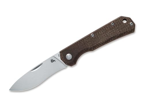 BlackFox Unisex – Erwachsene Ciol Micarta Dark Brown Taschenmesser, Braun, 16 cm von Blackfox