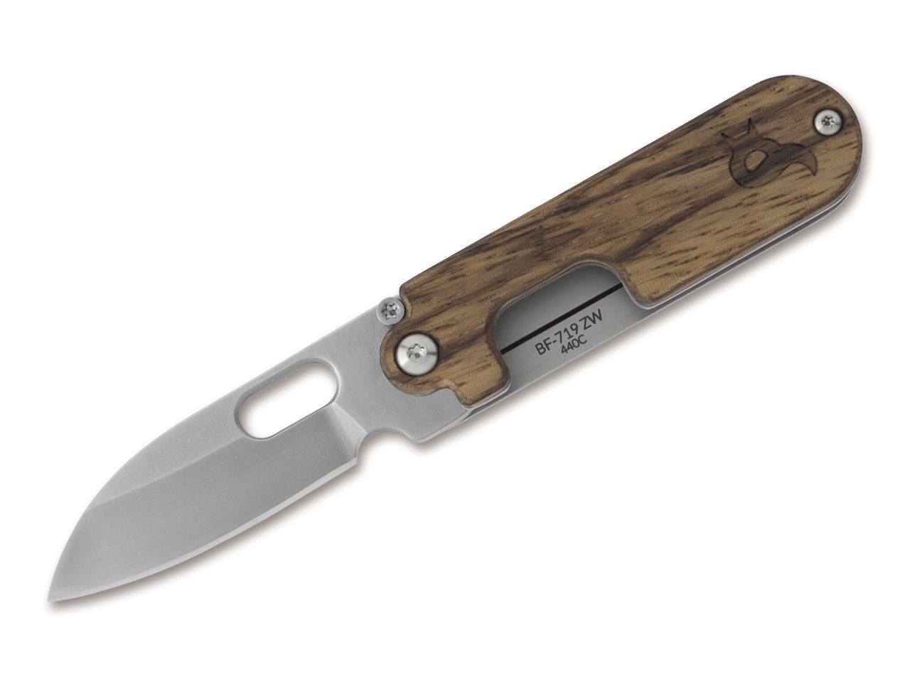 Taschenmesser Bean Gen 2 Satin Wood von BlackFox