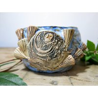 Handgetöpferte Wal-Tasse - Keramik-Tasse Vom Meer Inspiriert von BlackOakPottery