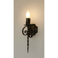 Schmiedeeisen Wandleuchter - Wandleuchte Gothic Stil von BlackSeaLighting