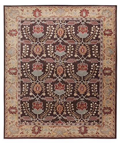 Traditioneller orientalischer Stil, handgefertigt, getuftet, 100 % Wolle, 250 x 300 cm, Metallic Braun von Blackamoor Rugs