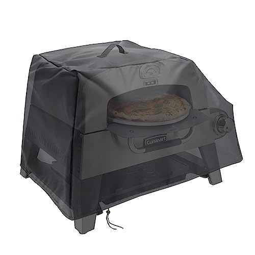 Blackhoso 600D wasserdichte Pizzaofen-Abdeckung für Cuisinart CGG-403 3-in-1 und CGC-103 Tragbarer Pizzaofen Plus - Robuste UV-Schutz Abdeckung, 71,1 x 53,3 x von Blackhoso