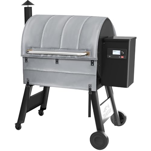 Grill Wärmeisolierte Decke für Trager Pro 780 Serie, TFB78GZEC TFB78GLEC Holzpelletgrill und Smoker, BAC627 Smoker Isolationsdecke für kaltes Winterkochen von Blackhoso