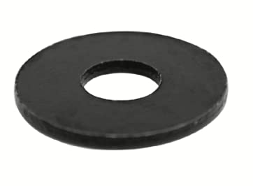 Blackline Karosseriescheiben schwarz Kotflügelscheiben Unterlegscheiben M6 6.4 x 18 x 1.6mm - 15 Stück von Sdove