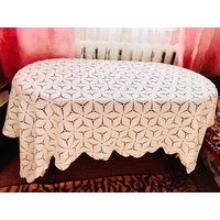 Bestickte Tischdecke Teppich Dekor Vintage Geschenk Stickerei Alte Offenarbeit Servietten Home Decor Ukraine Tagesdecke Plaid von BlackpearltreasureIT