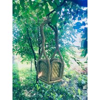 Rustikaler Strohkorb Blumentopfhalter Stroh Vorratsfass Wäschekorb/Weihnachtsgeschenke Weihnachtsgeschenke von BlackpearltreasureIT