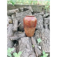 Sehr Alte Antike Vase Rustikale Schale. Antike Steingut Krug Keramik Vase. Rustikale Dekor Wohnmöbel von BlackpearltreasureIT
