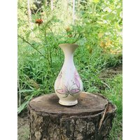 Seltene Vintage Vase Mit Schönem Muster Aus Deutschland von BlackpearltreasureIT