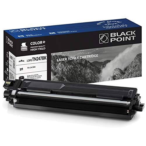 BLACK POINT Premium Toner Set Kompatibel zu [TN243 TN247] TN-243CMYK TN-247BK für Brother MFC-L3750CDW DCP-L3550CDW DCP-L3510CDW MFC-L3730CDN MFC-L3710CW MFC-L3750CDN MFC-L3770CDW L3710CW HL-L3210CW von BLACK POINT