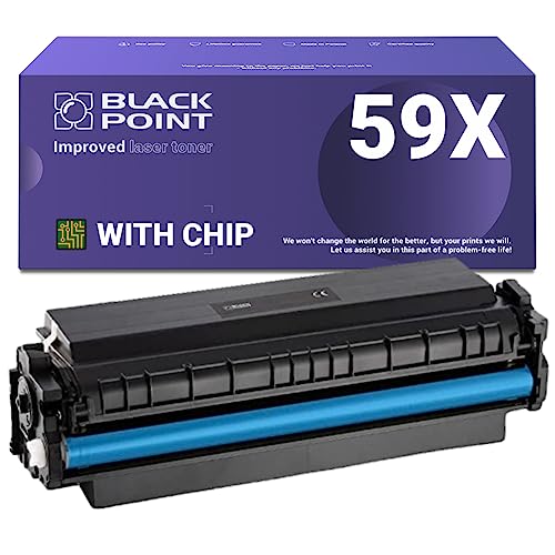 BLACK POINT Toner Kompatibel zu HP 59X CF259X [ MIT CHIP ] - Schwarz - für HP Laserjet Pro MFP M428dw Laserjet Pro MFP M428fdn Laserjet Pro MFP M428fdw Laserjet Pro M404dn Laserjet Pro M404dw XL von BLACK POINT