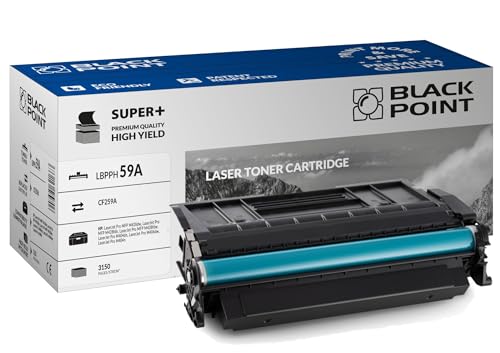 BLACK POINT Toner Kompatibel zu HP CF259A CF259X HP 59A 59X [MIT CHIP] - Schwarz - für HP Laserjet Pro MFP M428dw Laserjet Pro MFP M428fdn Laserjet Pro M428fdw Laserjet Pro M404dn Laserjet Pro M404dw von BLACK POINT