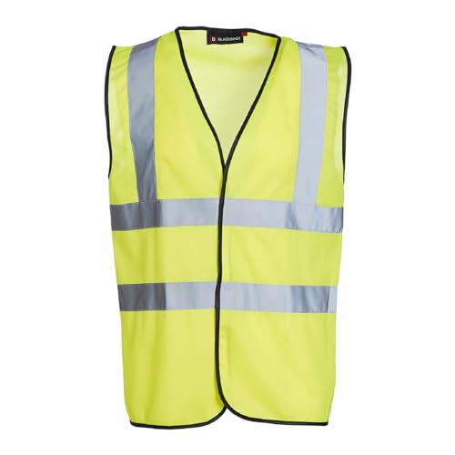 Blackrock Hi-Vis Yellow 2 B&B Vest (Header Card), vollständig EN-zertifiziert von Blackrock