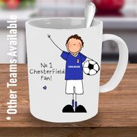 Chesterfield Fan Tasse, Fc Fußball Ihr Team Nummer Eins Fan, Tasse Chesterfield Fan Tasse, Fc Fußball Ihr Team Nummer Eins Fan, Tasse von Blackshoegifts