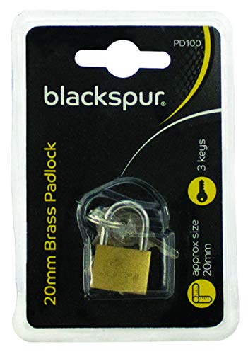 Blackspur BB-PD100 Messing-Vorhängeschloss von Blackspur